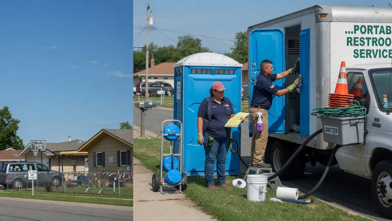 Portable Toilet Rental in Greenup, IL near me